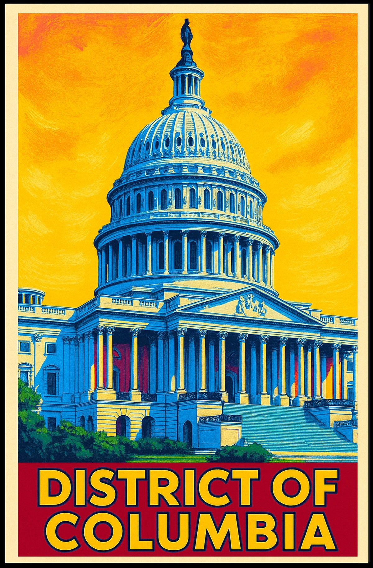 District Of Columbia Poster