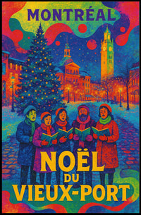 Noël du Vieux-Port Montréal Poster