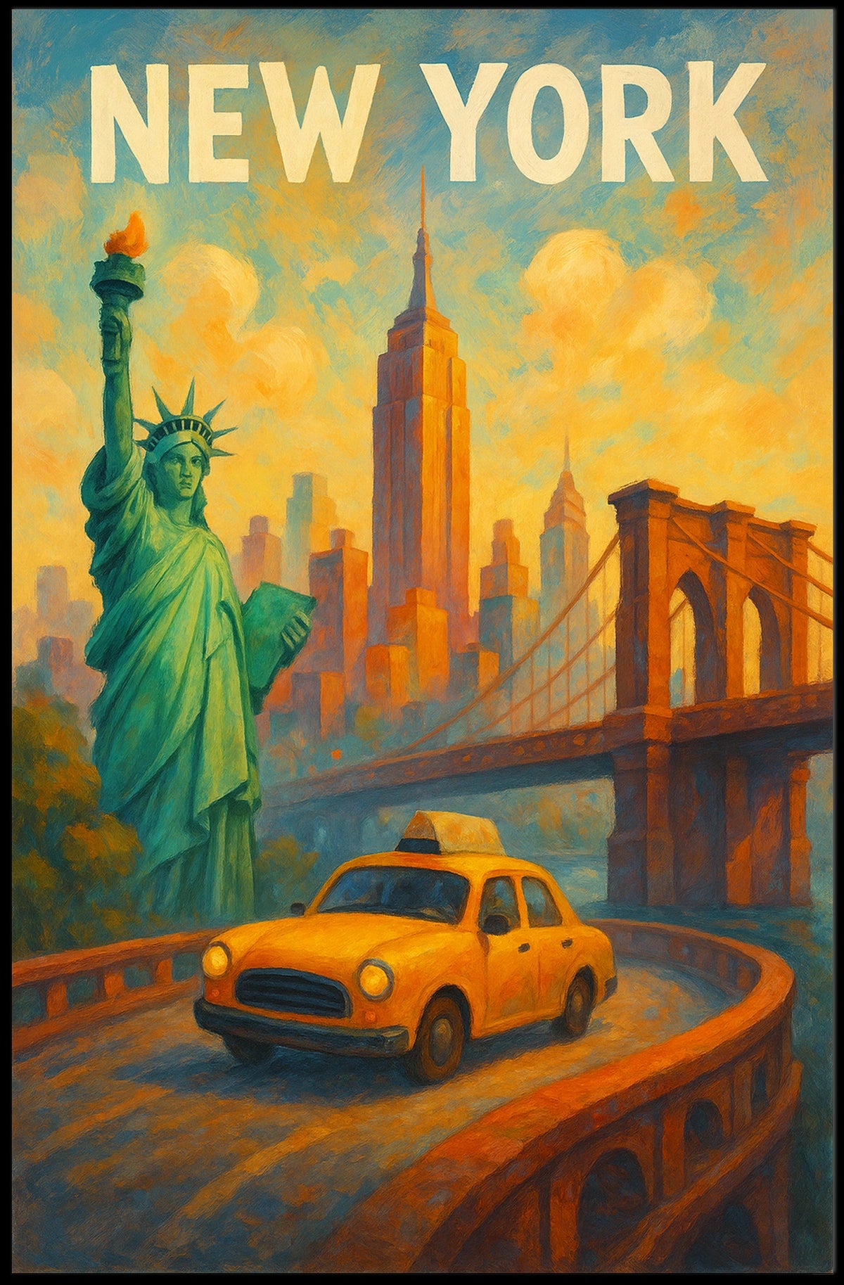 New York City Vibes Poster