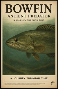 Bowfin Ancient Predator Poster