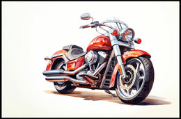 Crimson Cruiser Poster