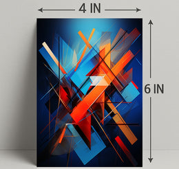 Dynamic Geometric Abstraction Abstract Poster PosterGoat