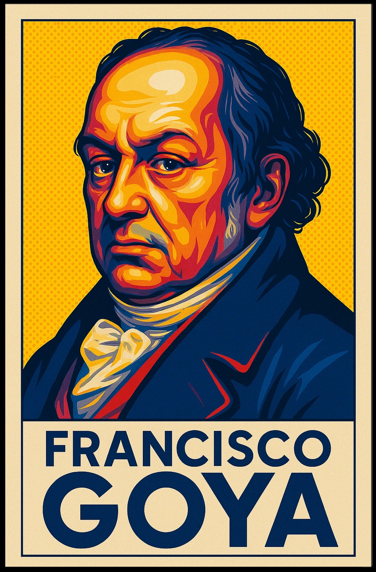 Francisco Goya Portrait Poster