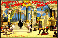 Magic Show Extravaganza: Opulent Prince Magicians Cultural Poster