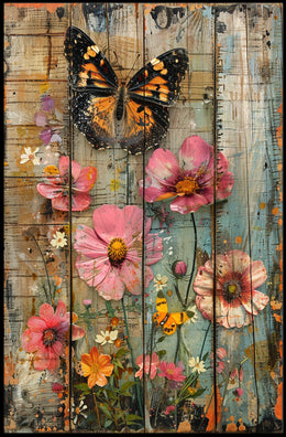 Vibrant Nature Collage Poster PosterGoat