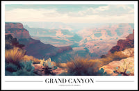 Grand Canyon Sunrise Landscape National Park Poster