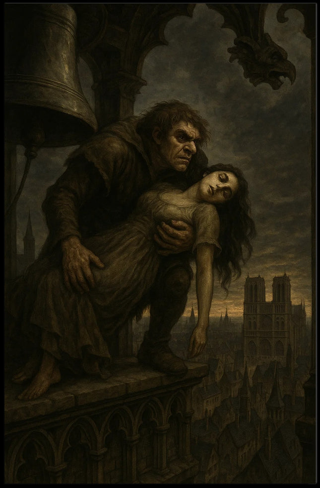 Gothic Romance in Medieval France Cultural or Heritage Poster