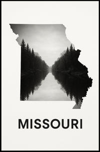Missouri Landscape Art Poster