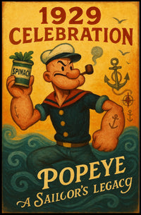 Popeye 1929 Art Poster POP-45