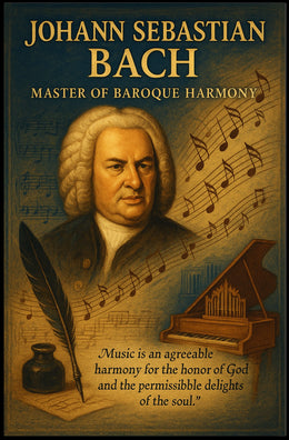 Johann Sebastian Bach Master Of Poster