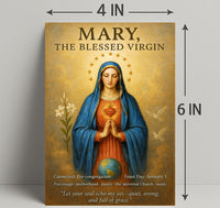 Mary, The Blessed Virgin Poster PosterGoat
