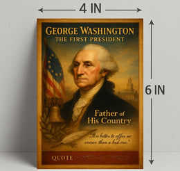 George Washington The First President Poster PosterGoat