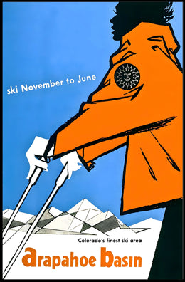 Arapahoe Basin Ski Poster