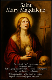Saint Mary Magdalene Poster PosterGoat