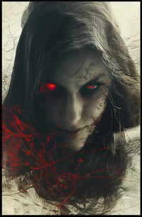 The Enigmatic Gaze Poster PosterGoat