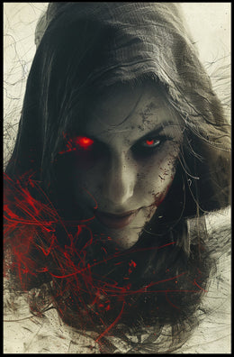 The Enigmatic Gaze Poster PosterGoat