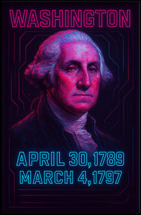 George Washington 1St President Poster