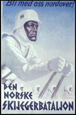 Den Norske Skijegerbataljon Recruitment Poster PosterGoat