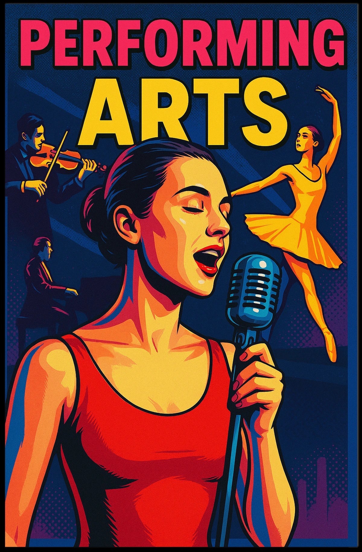 Performing Arts Extravaganza Poster