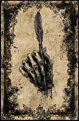 The Quill Of The Undead Poster