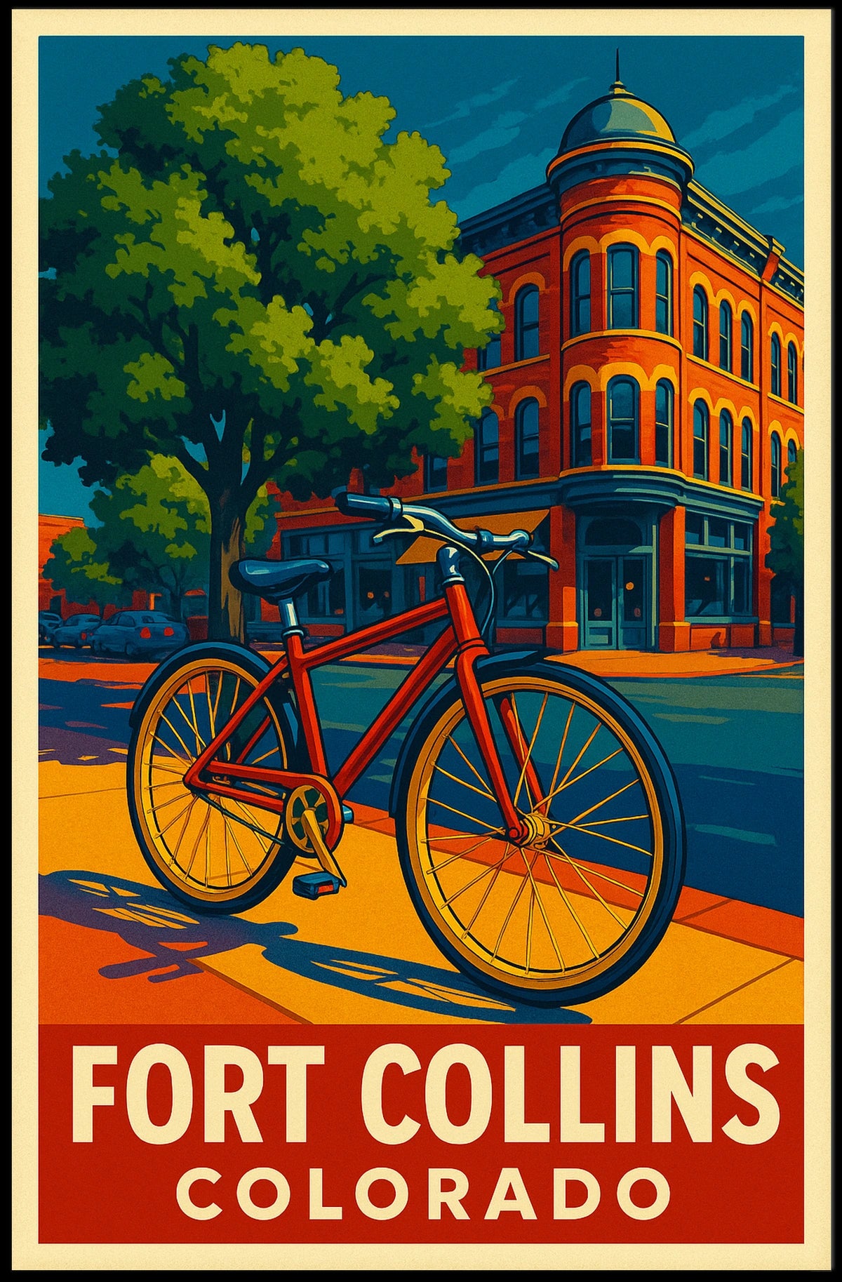 Fort Collins, Colorado Poster