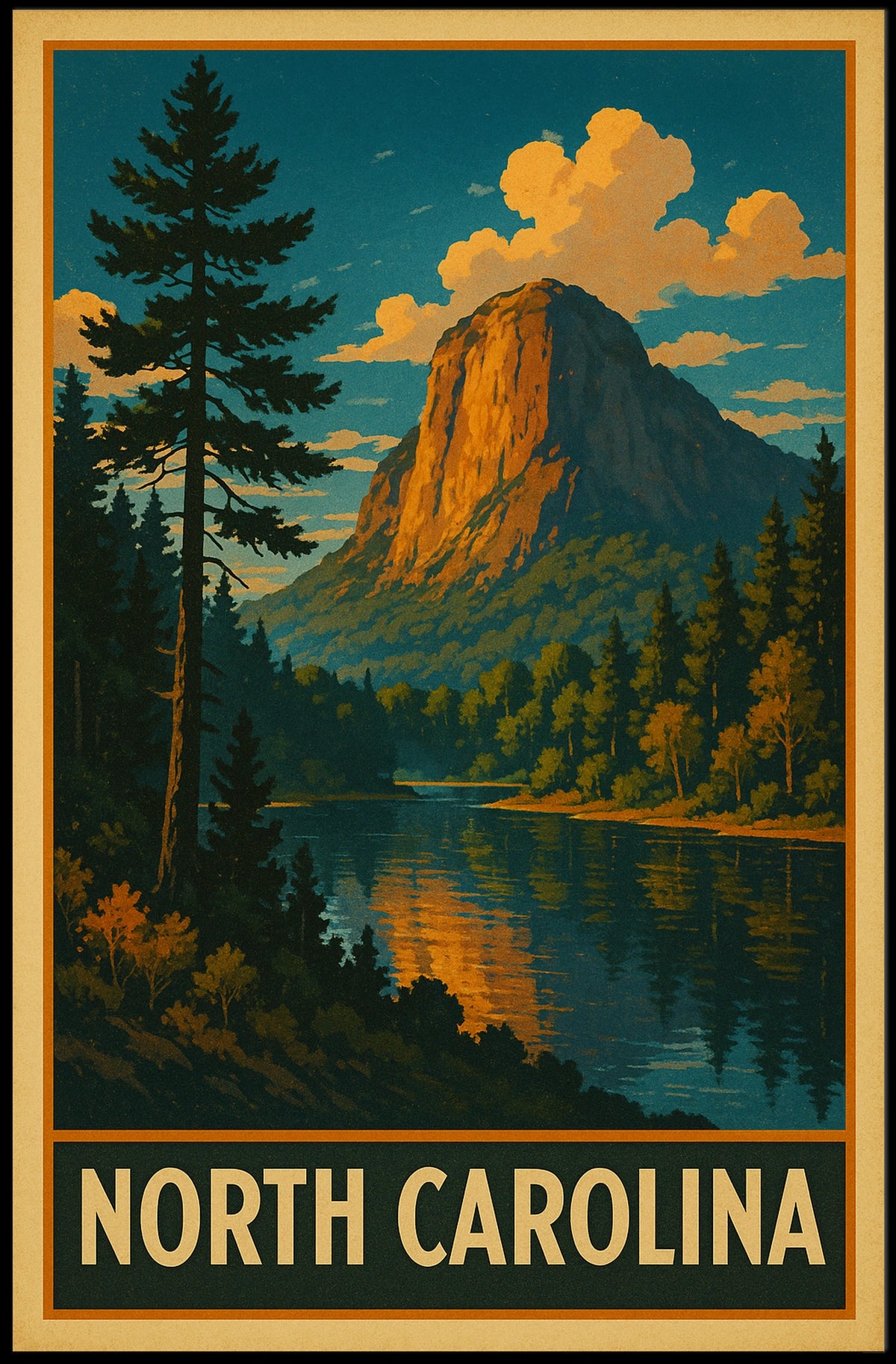 Scenic North Carolina Poster