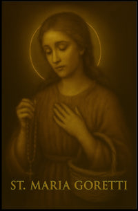St. Maria Goretti Poster