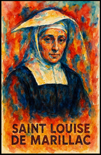 Saint Louise De Marillac Poster