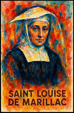 Saint Louise De Marillac Poster