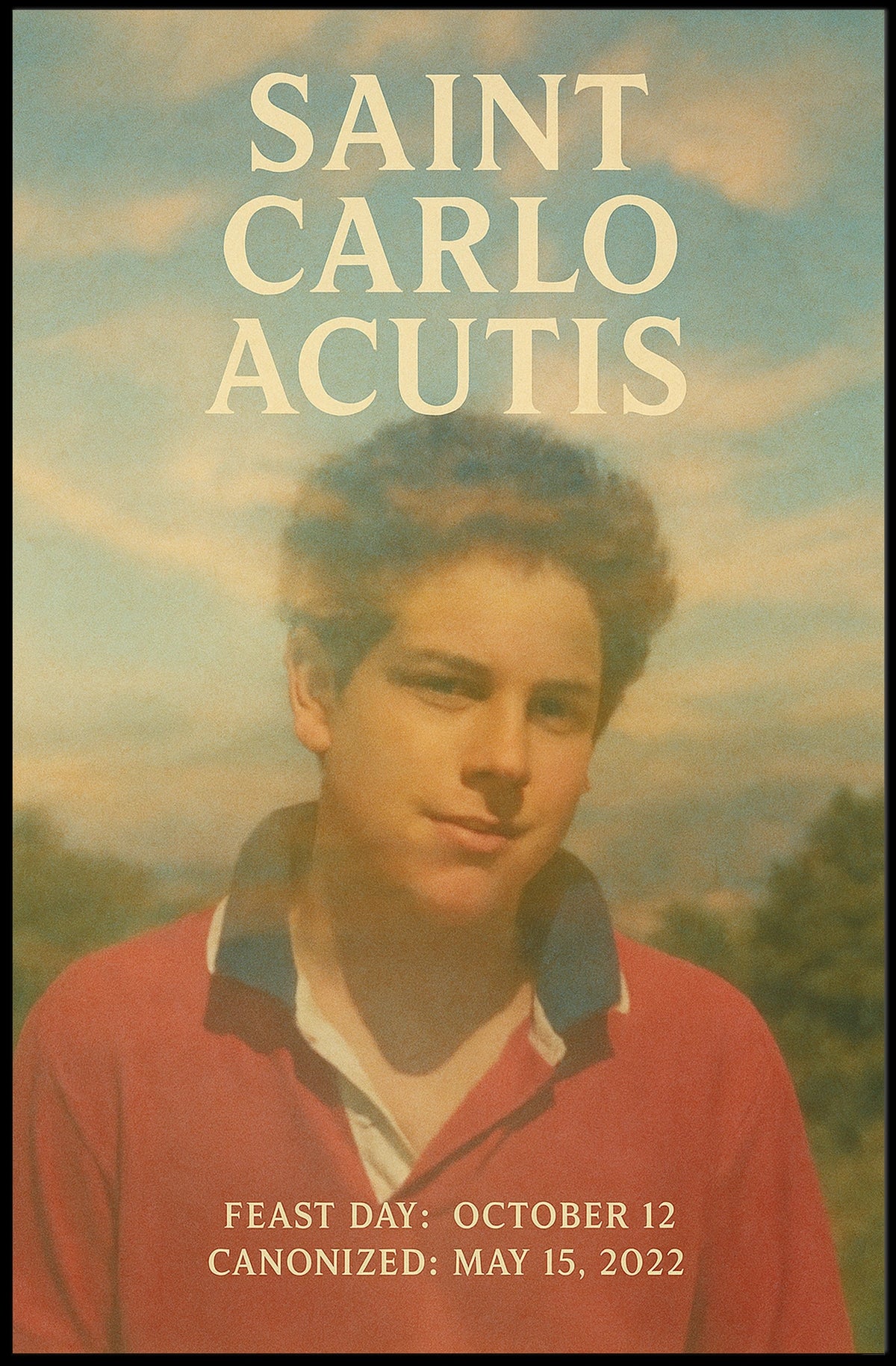 Saint Carlo Acutis Poster