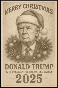 Donald Trump 47th President Poster
