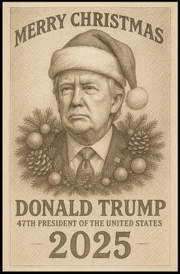 Donald Trump 47th President Poster