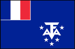 French Southern Territories Flag Poster