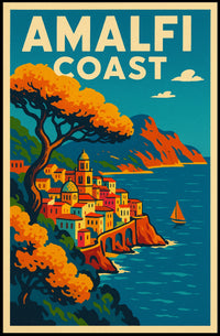 Amalfi Coast Poster