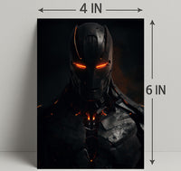 Futuristic Warrior Poster