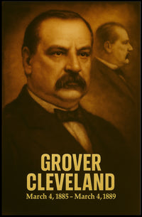 Grover Cleveland Presidential Term Poster