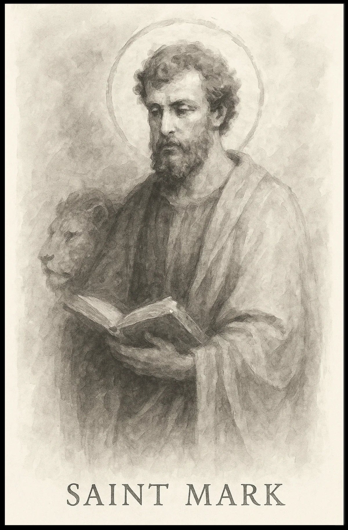 Saint Mark Venice Square Landmark Street View Poster