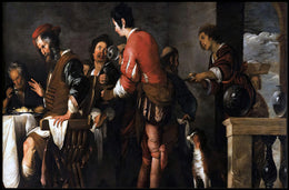 Renaissance Social Gathering Art Poster - Cultural or Heritage Poster