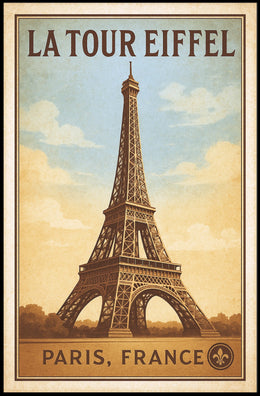 La Tour Eiffel Poster
