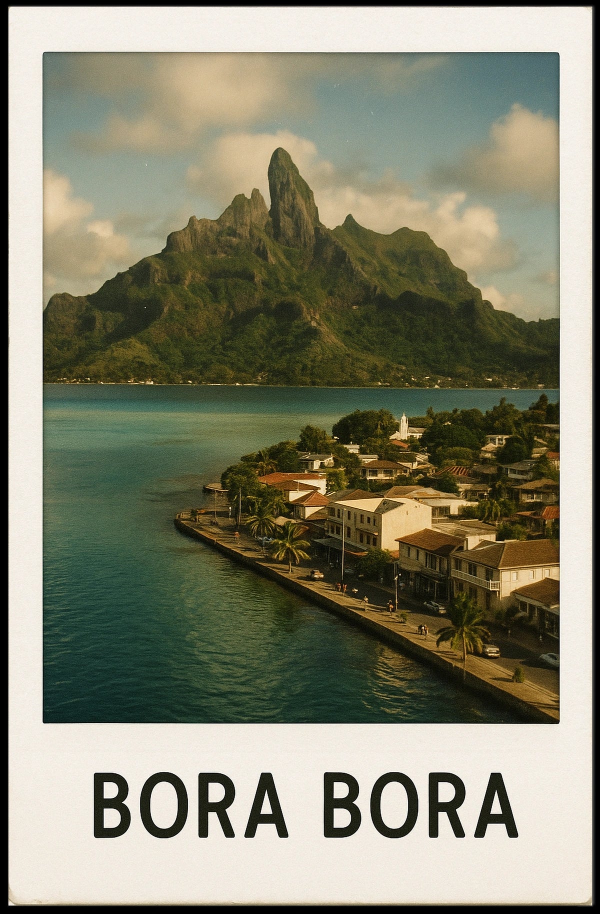 Bora Bora Paradise Poster