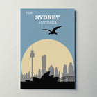 Visit Sydney Australia Travel Poster