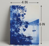Serene Coastal Escape Poster