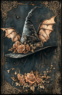 Enchanted WitchS Hat Poster