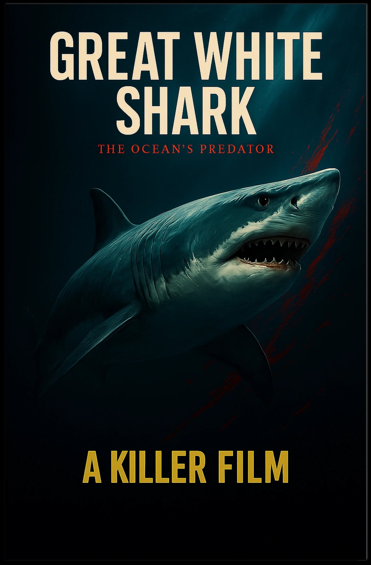 Great White Shark The OceanS Predator Poster