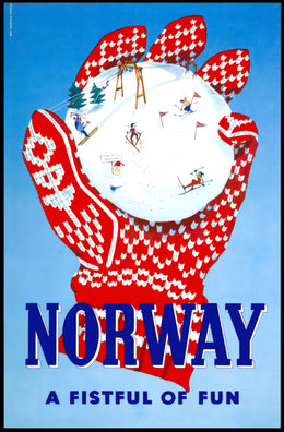 Norway: A Fistful of Fun Poster PosterGoat