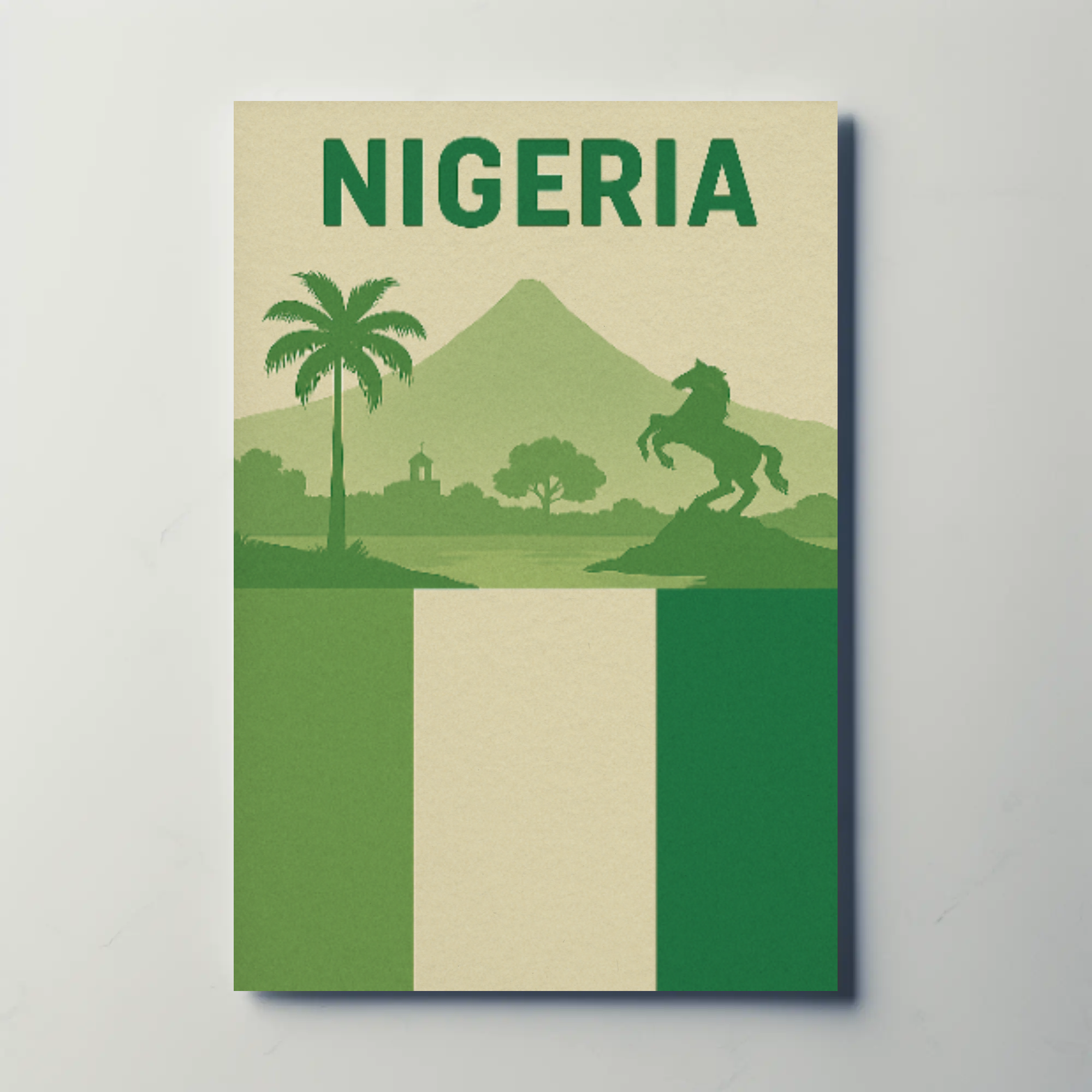 Nigeria's Natural Beauty Heritage Poster