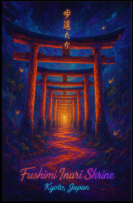 Fushimi Inari Shrine Kyoto, Japan Poster