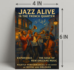 New Orleans Jazz Celebration: Music or Concert Poster