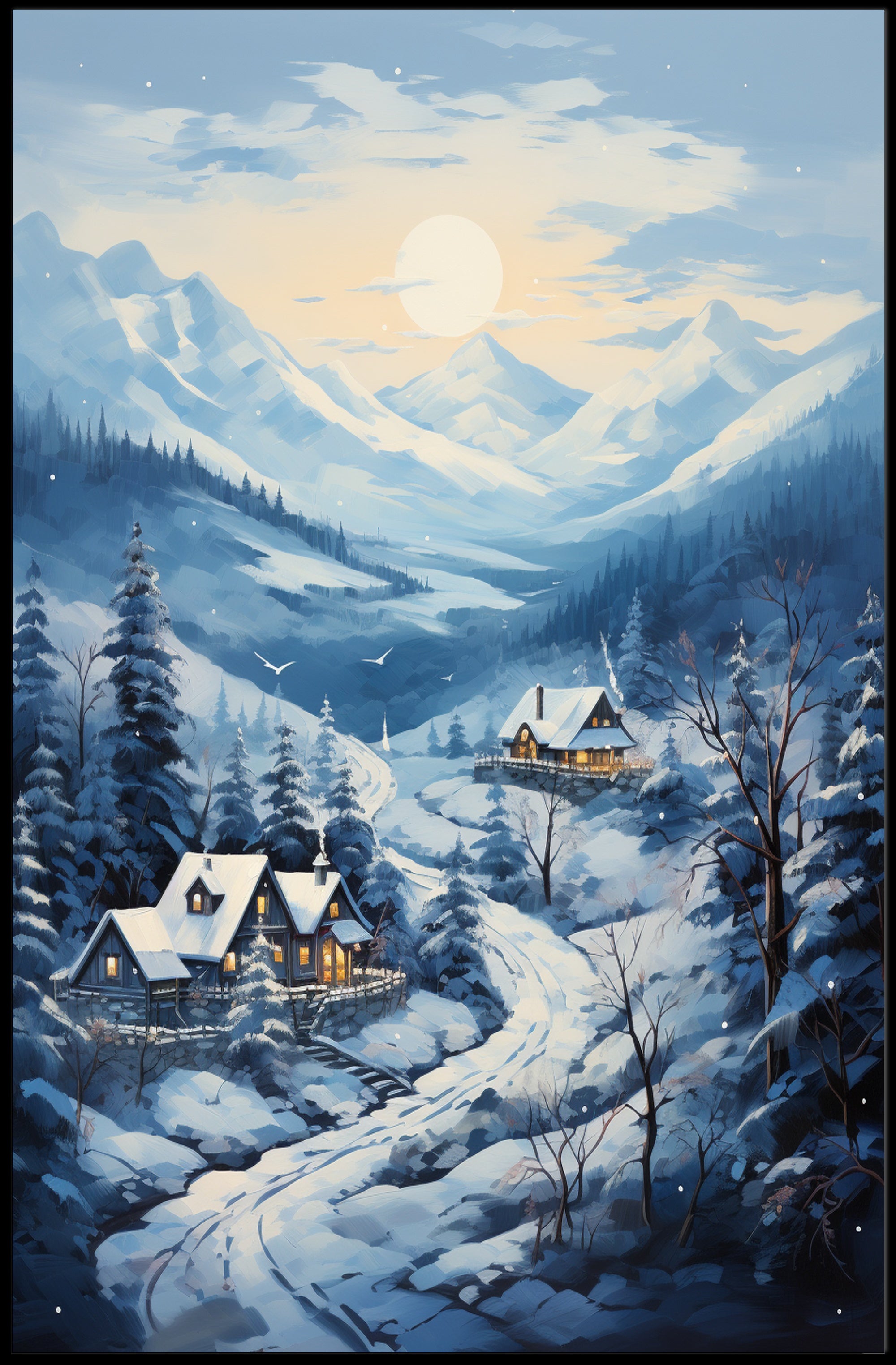 Winter Wonderland Retreat Poster