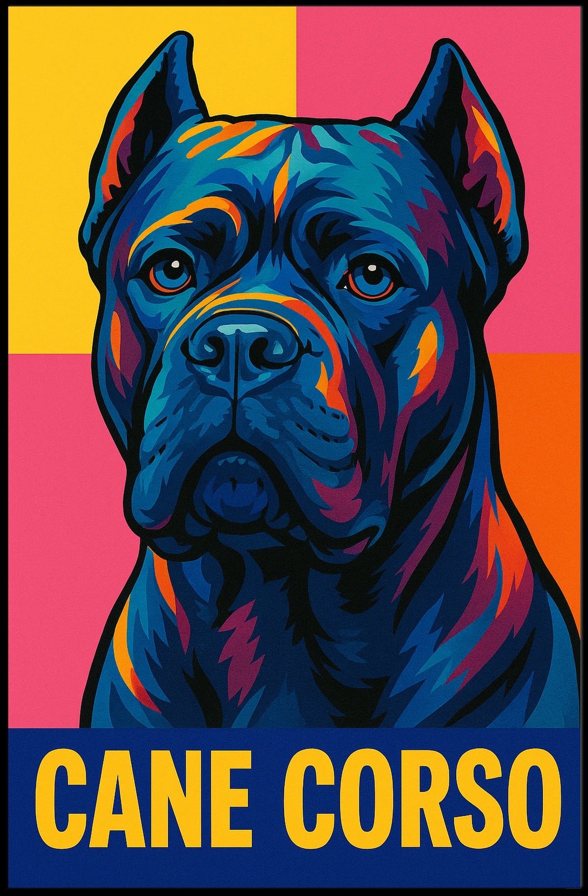 Cane Corso Art Poster
